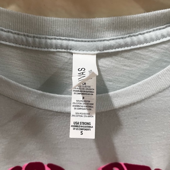 You Left Your Paw Prints On My Heart . Women's Pale Blue Tee, Loss Of Pet. - Picture 4 of 4